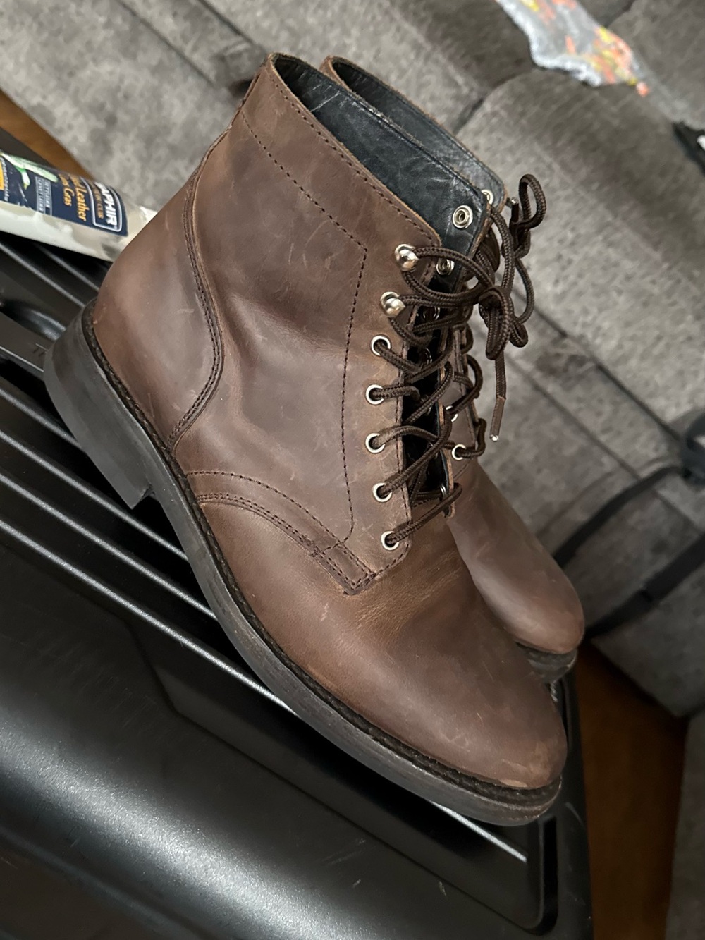 Thursday Boot Company Brown Leather Chukka Lace-Up Boots size 10 M